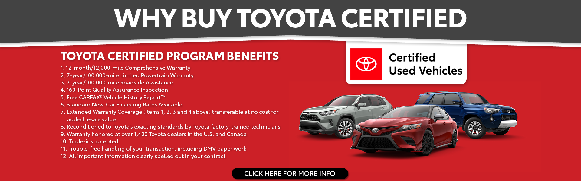 Why Buy Toyota Certified