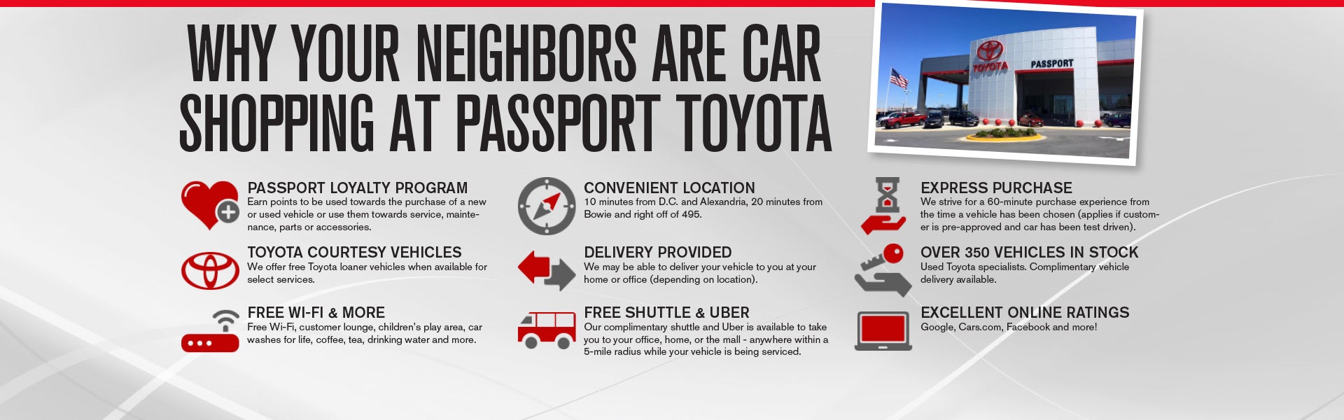 Why Buy at Passport Toyota