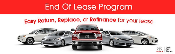 End of Lease Program at Passport Toyota in Suitland MD