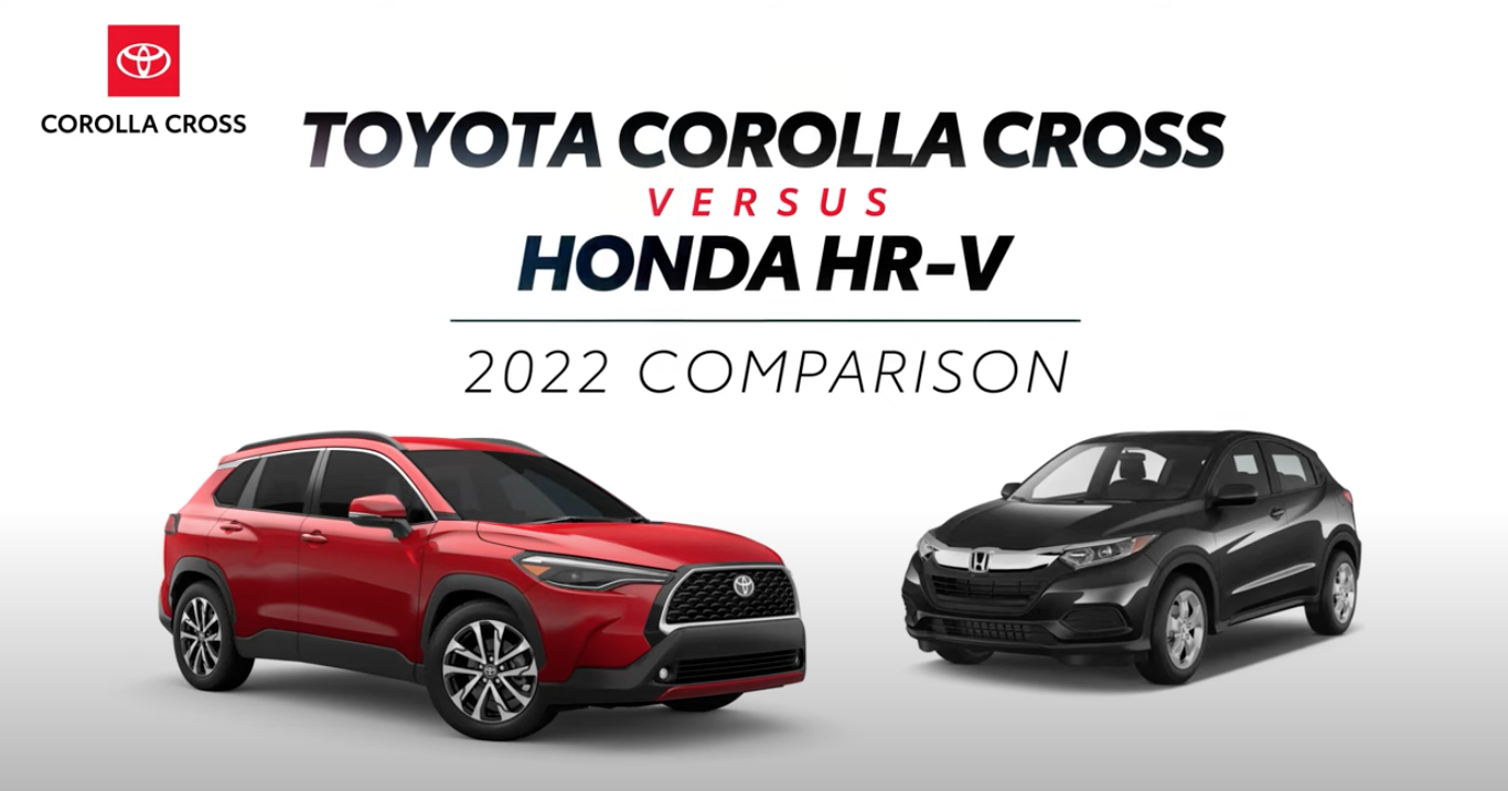 2022 Toyota Corolla Cross vs. 2022 Honda HRV Passport Toyota Blog