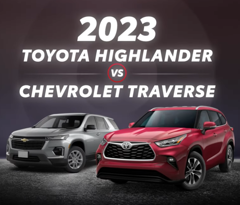 2023 Toyota Highlander vs 2023 Chevrolet Traverse ??? Passport Toyota Blog