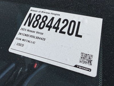2025 Nissan Versa 1.6 SV