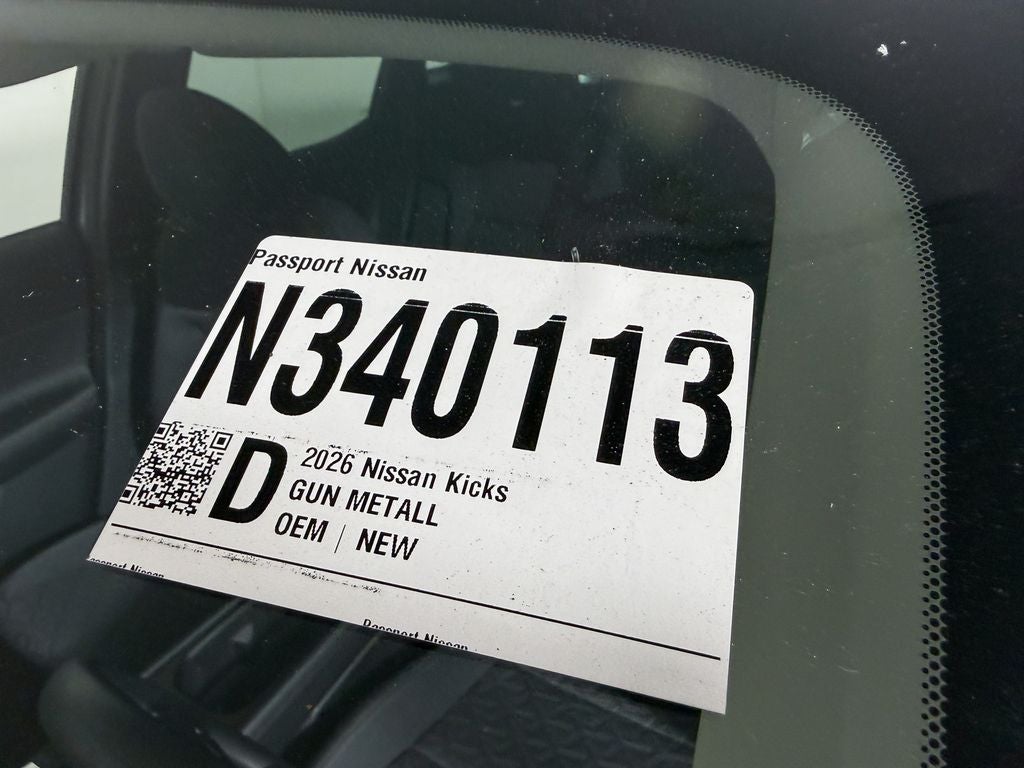 2026 Nissan Kicks SV