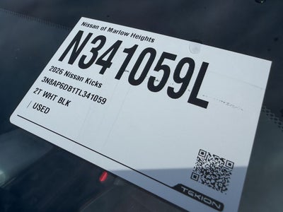 2026 Nissan Kicks SR