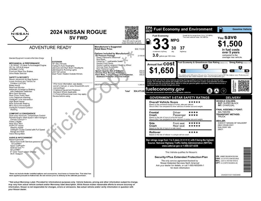 2024 Nissan Rogue SV