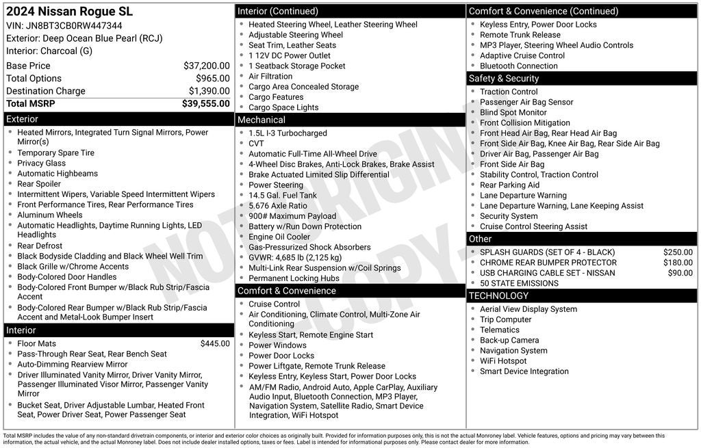 2024 Nissan Rogue SL
