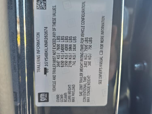 2022 Cadillac Escalade Premium Luxury