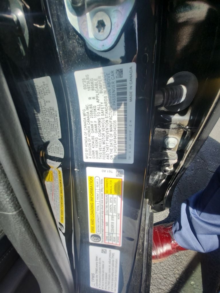 2025 Honda Civic Hybrid Sport