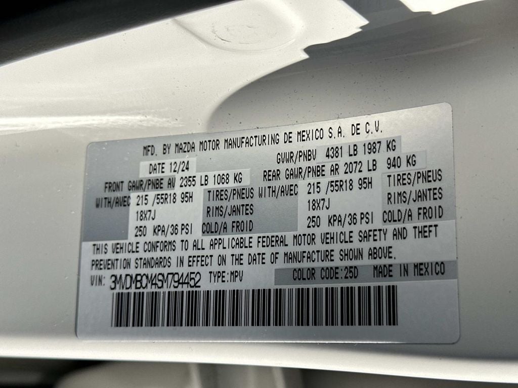 2025 Mazda Mazda CX-30 2.5 S Preferred Package