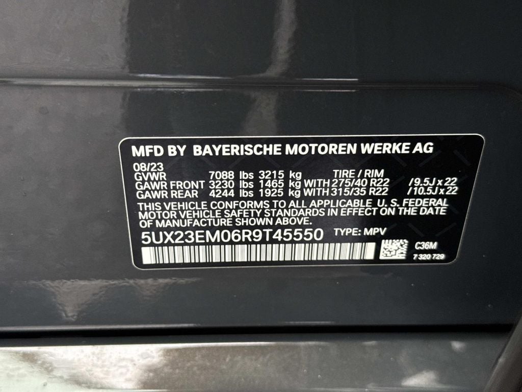 2024 BMW X7 xDrive40i