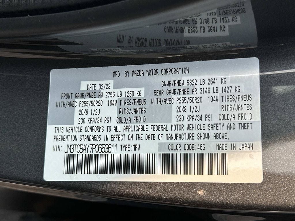 2023 Mazda Mazda CX-9 Touring Plus