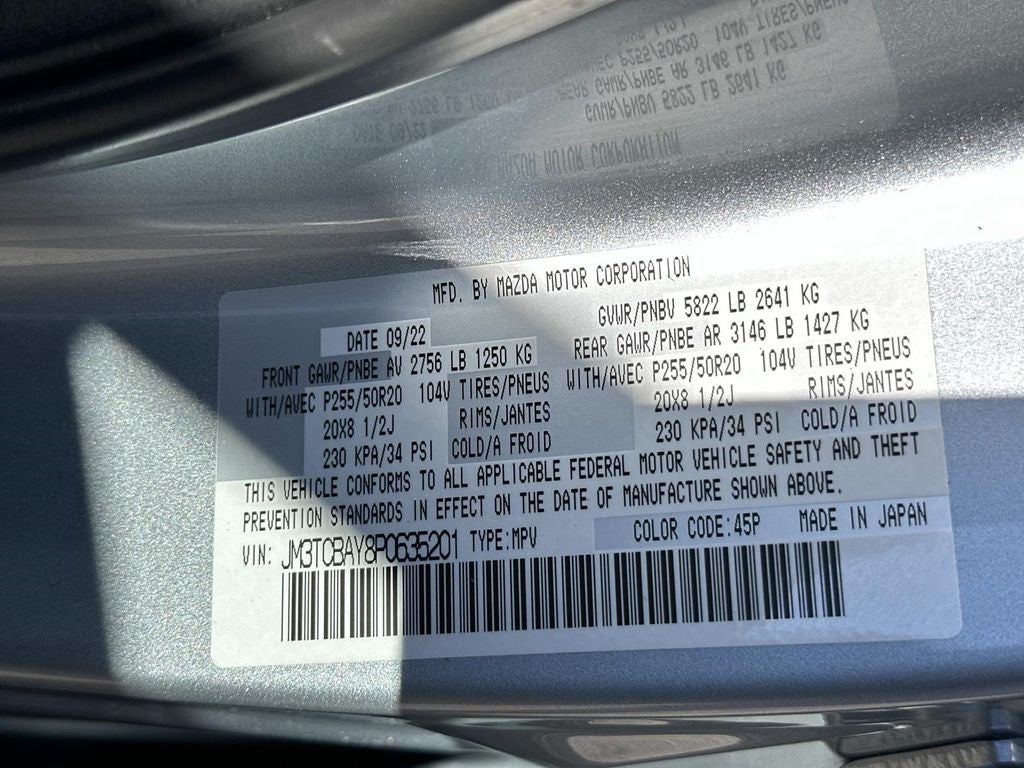 2023 Mazda Mazda CX-9 Touring Plus