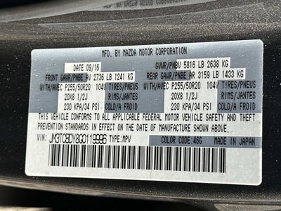 2016 Mazda Mazda CX-9 Grand Touring