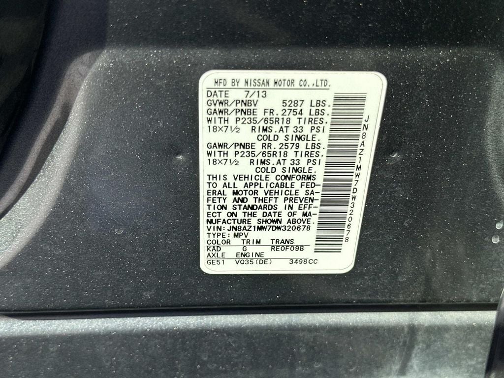 2013 Nissan Murano SL