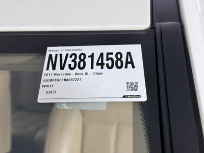 2011 Mercedes-Benz GL-Class GL 550 4MATIC®