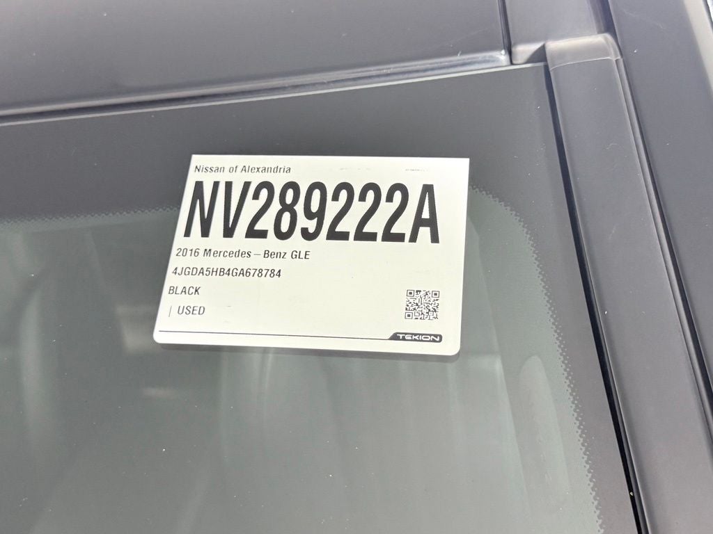2016 Mercedes-Benz GLE GLE 350 4MATIC®