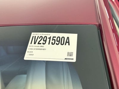 2019 Lincoln Mkz Reserve II