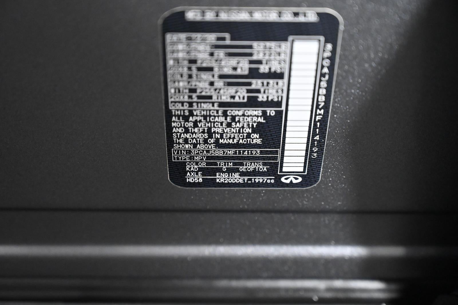 2021 INFINITI QX50 LUXE