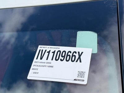 2023 INFINITI QX55 SENSORY