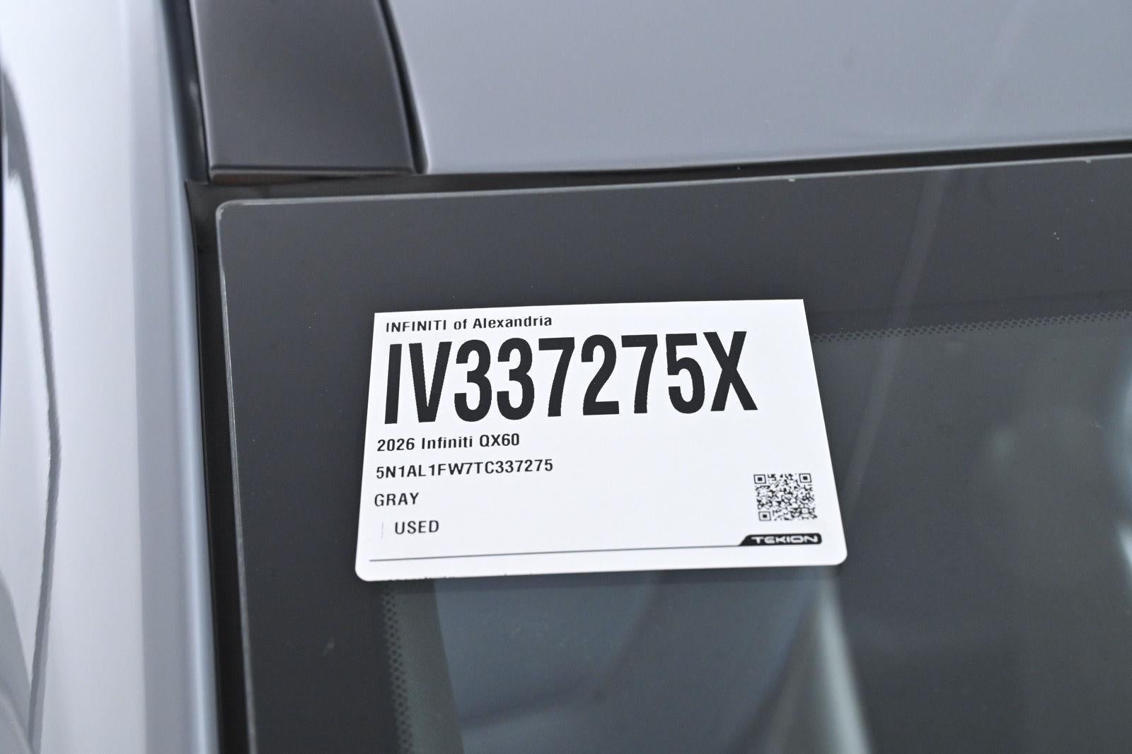 2026 INFINITI QX60 SPORT