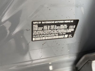 2022 BMW X3 xDrive30i