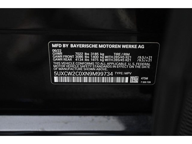 2022 BMW X7 xDrive40i