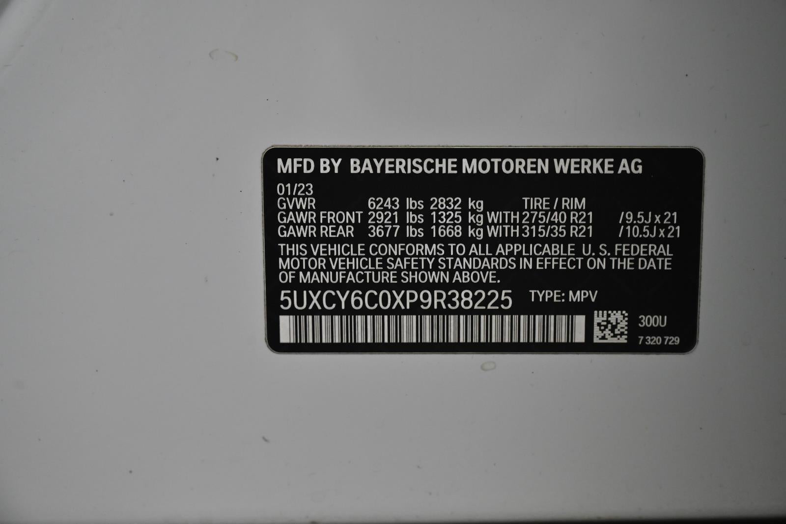 2023 BMW X6 xDrive40i