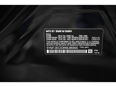 2022 BMW X3 M Sports Activity Vehicle