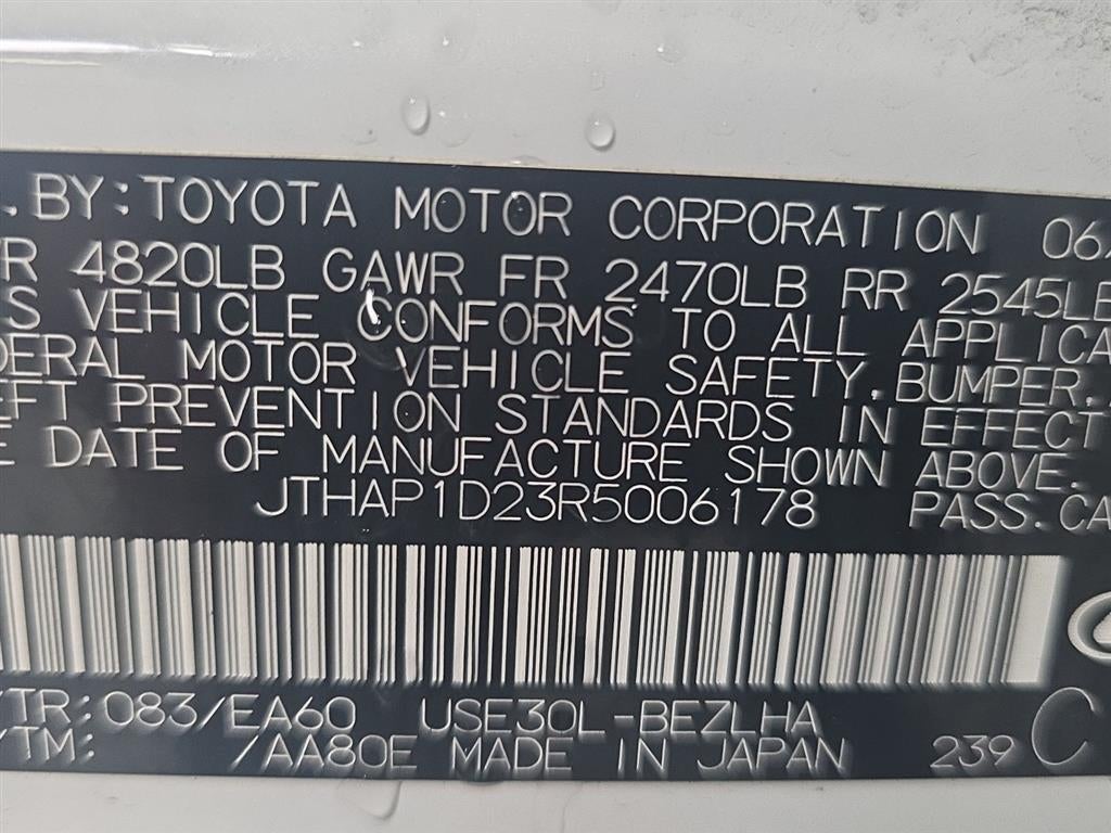 2024 Lexus IS IS 500 F SPORT Performance Premium