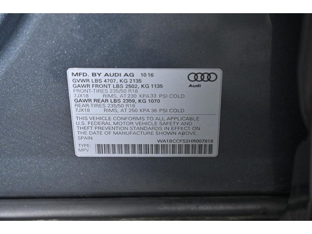 2017 Audi Q3 Premium