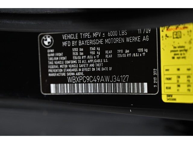 2010 BMW X3 xDrive30i