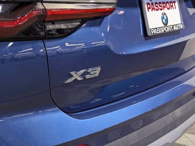 2022 BMW X3 xDrive30i