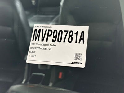 2016 Honda Accord EX-L