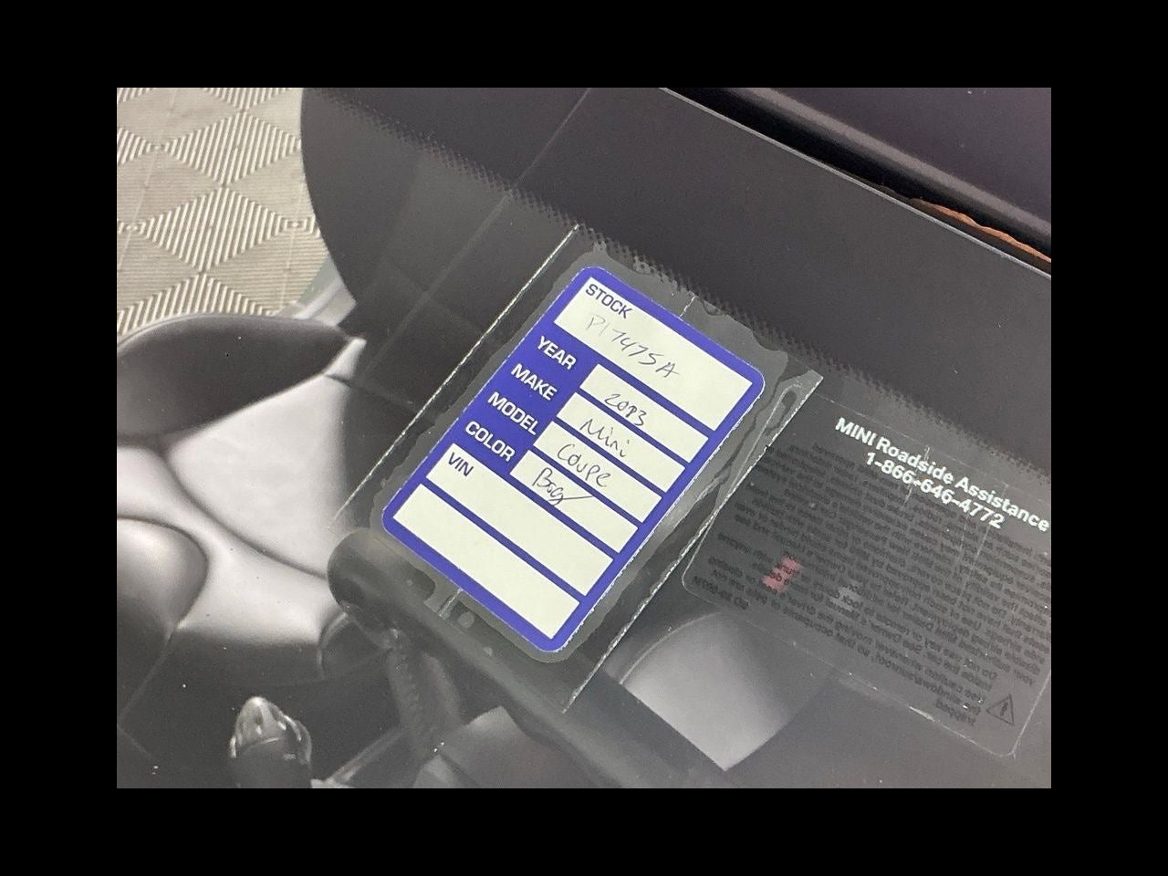 2013 MINI COUPE S