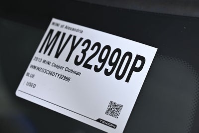 2013 MINI Cooper S Clubman