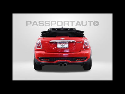 2012 MINI CONVERTIBLE S