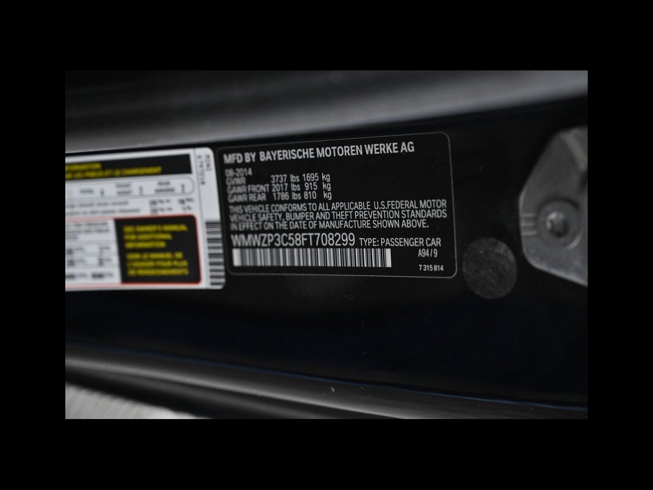 2015 MINI CONVERTIBLE S