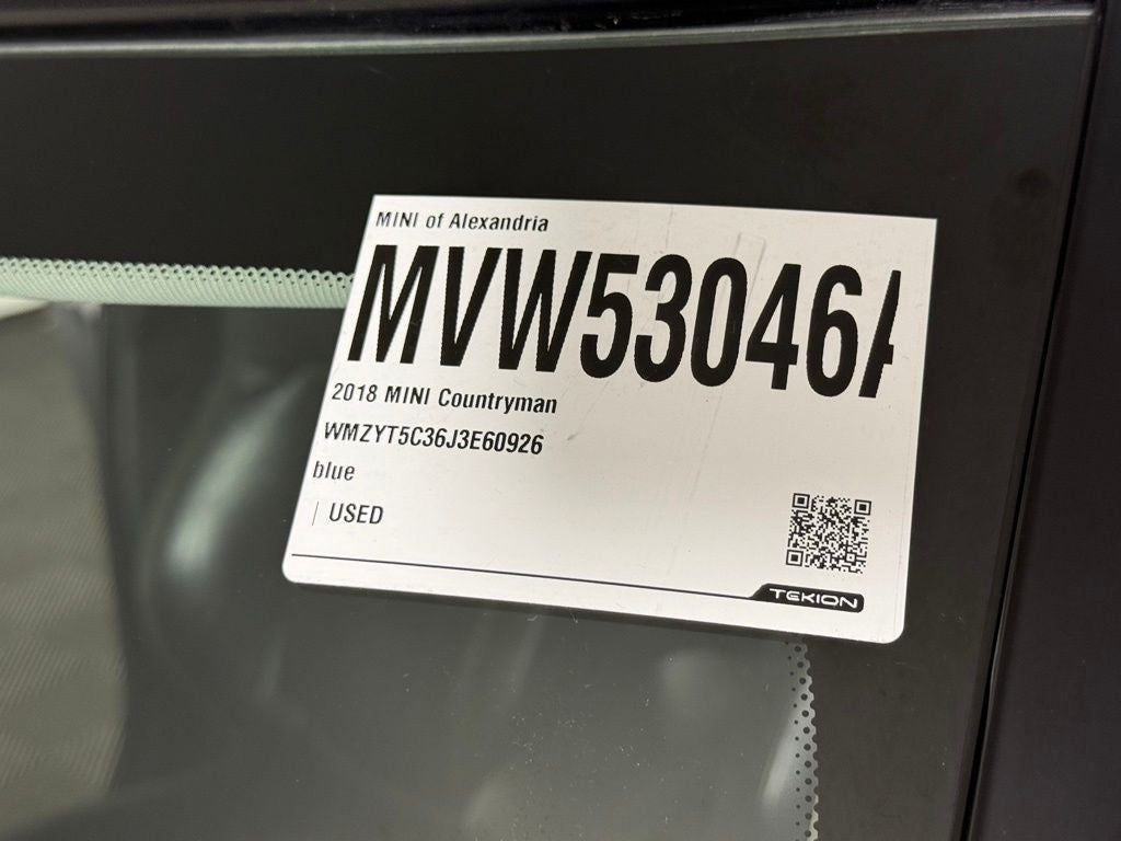 2018 MINI Cooper S Countryman Base