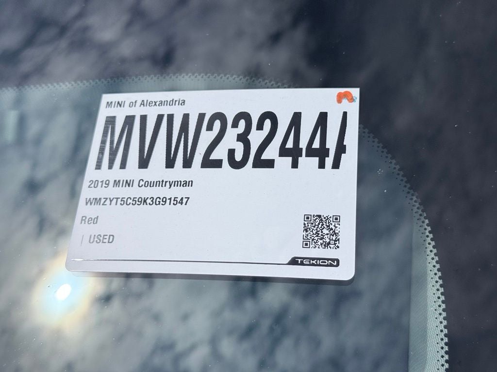 2019 MINI Cooper S Countryman Base