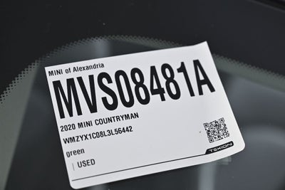 2020 MINI Cooper S Countryman Base