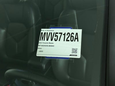 2025 Porsche Macan Base