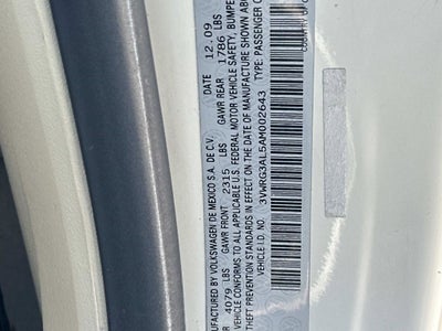 2010 Volkswagen Beetle 2.5L