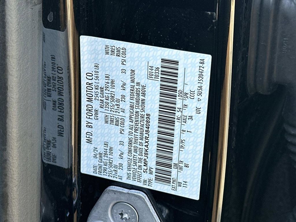 2024 Lincoln Nautilus Reserve