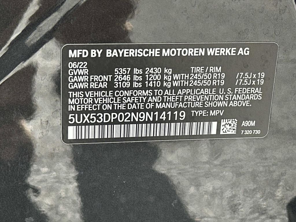 2022 BMW X3 xDrive30i