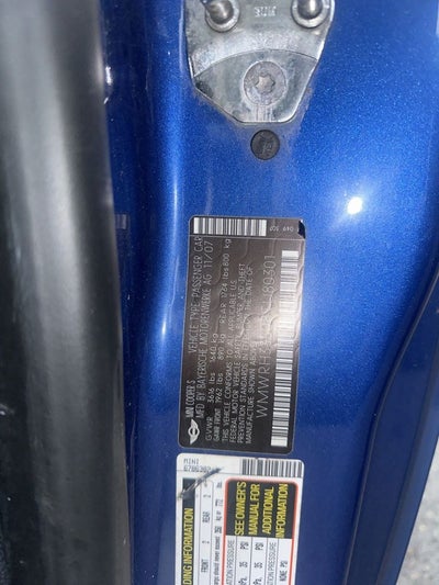 2008 MINI Cooper S Base