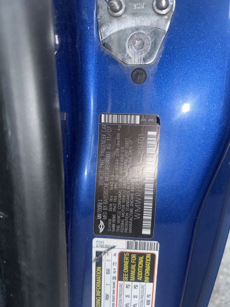 2008 MINI Cooper S Base