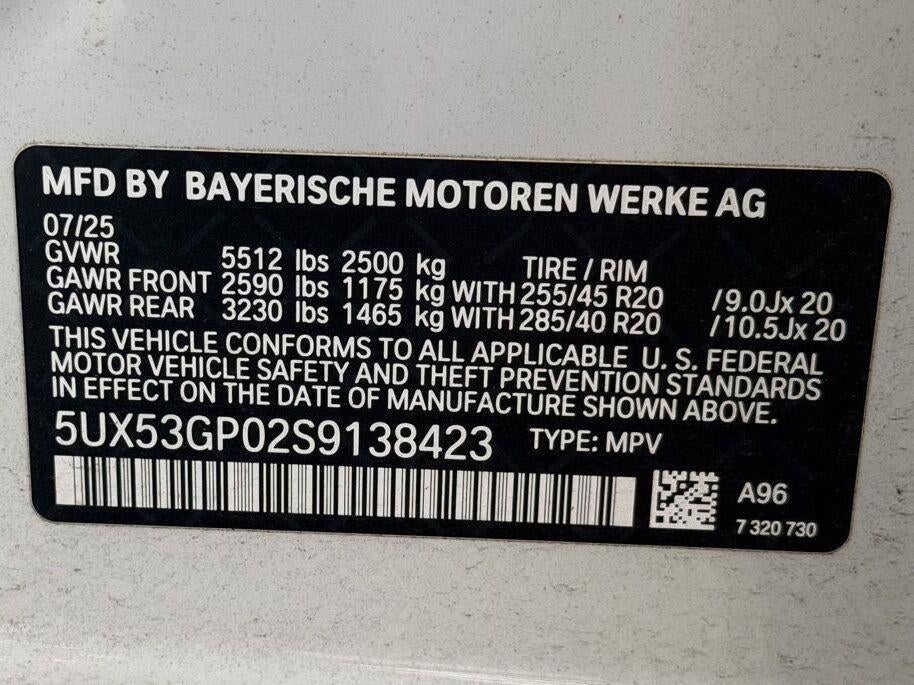 2025 BMW X3 30 xDrive