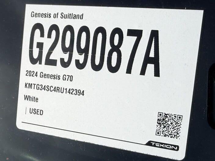 2024 Genesis G70 2.5T
