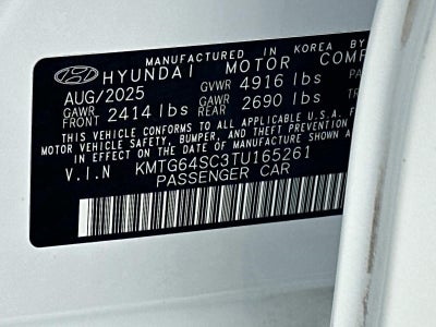 2026 Genesis G70 2.5T