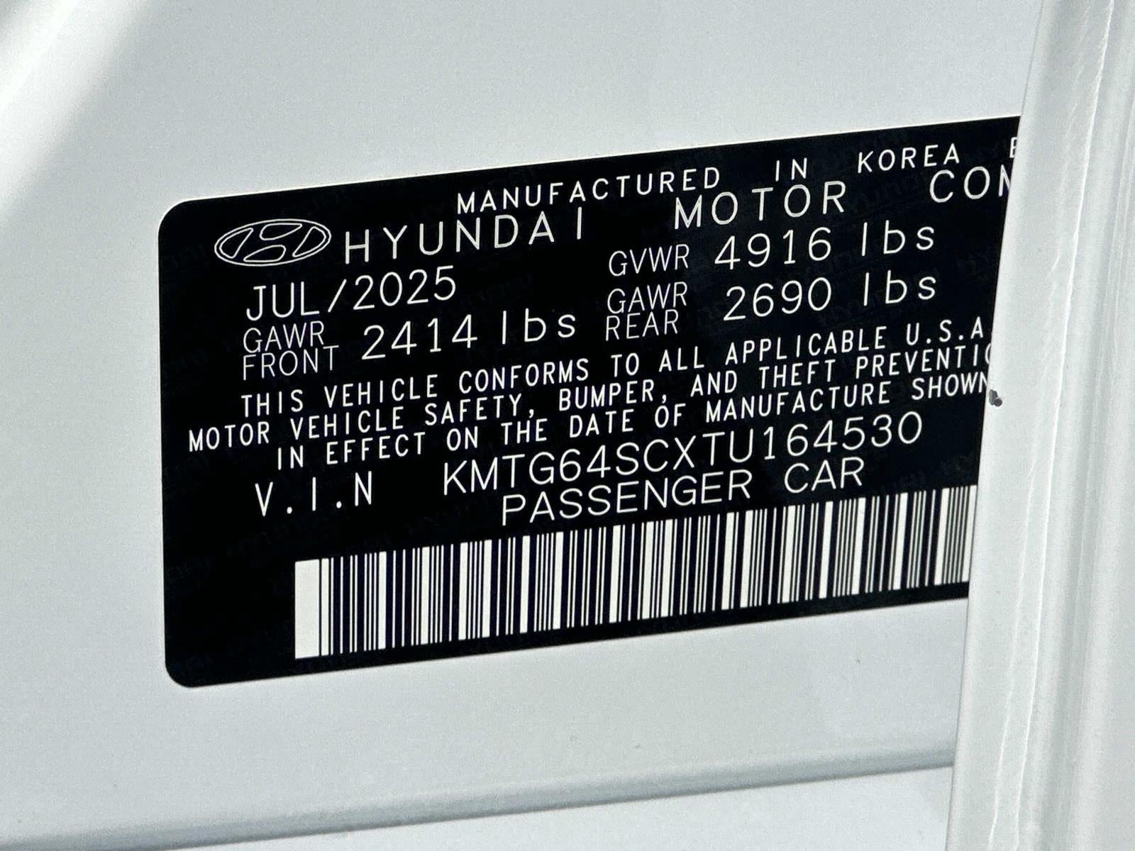 2026 Genesis G70 2.5T